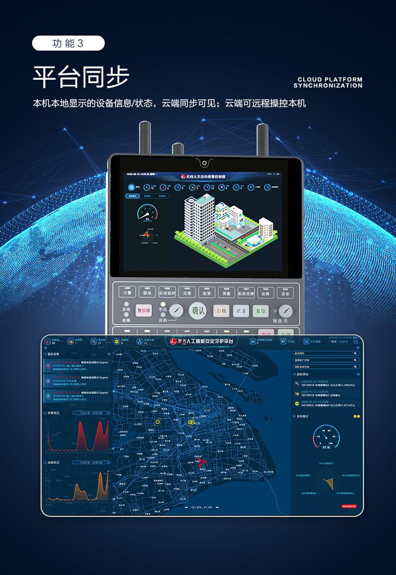 智慧無線消防報警主機|物聯(lián)網(wǎng)智慧消防控制終端|智能無線聯(lián)動報警終端